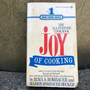Joy of Cooking Vol 1 Softcover Cookbook
